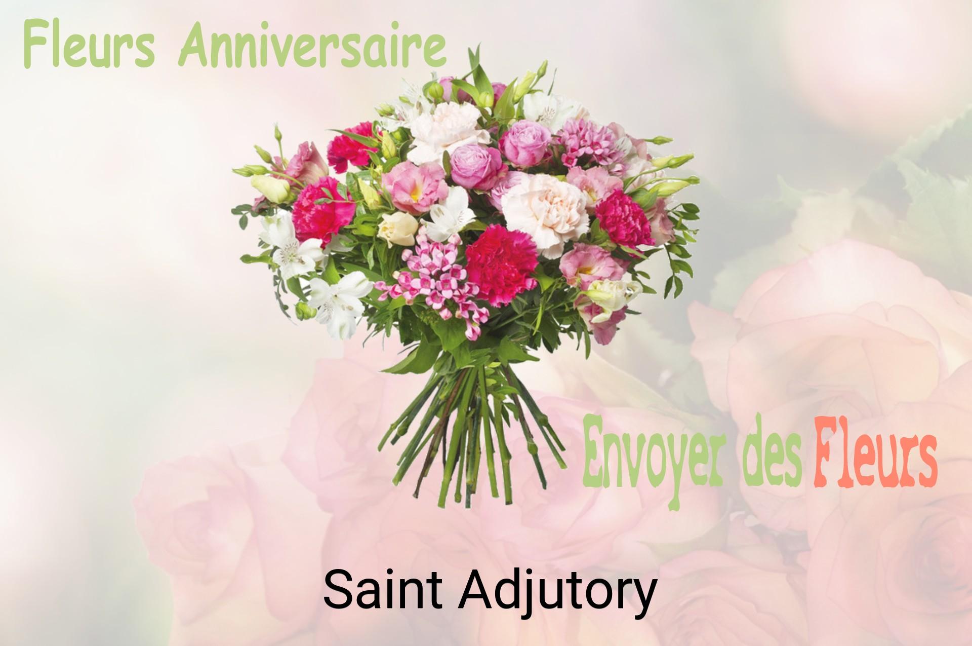 Bouquet de fleurs d’anniversaire livré à Saint-Adjutory